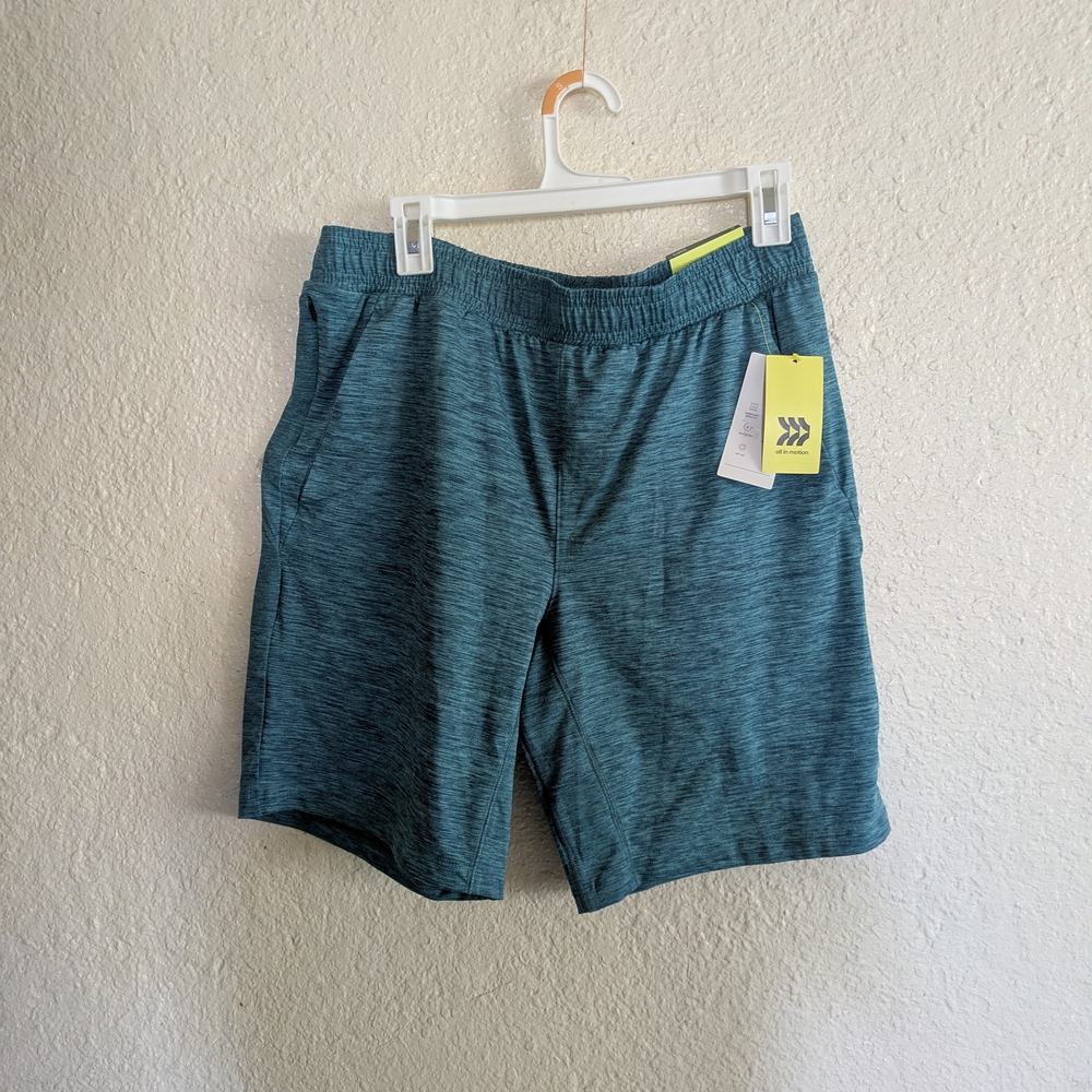 Men's Blue Athletic Shorts